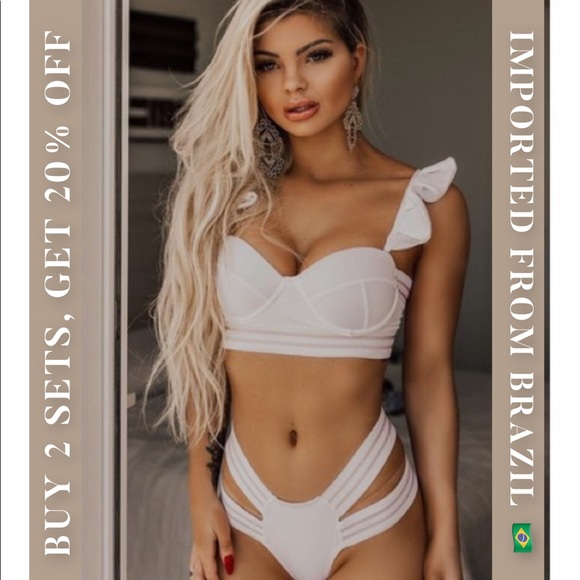 Push/up Bikini w/ removable strap - top & bottom - Picture 2 of 12